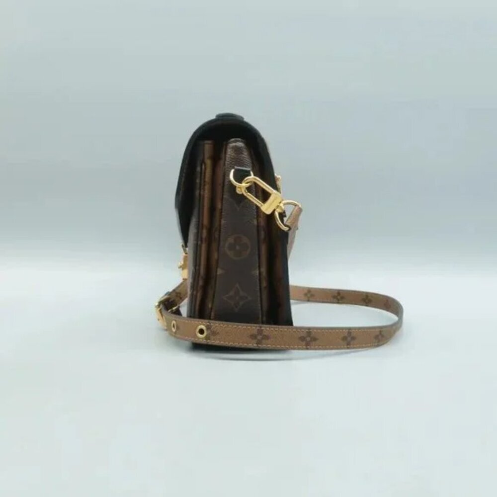 100% Authentic Louis Vuitton Metis Brown Monogram Canvas Satchel 2246-080424 - Picture 4 of 12